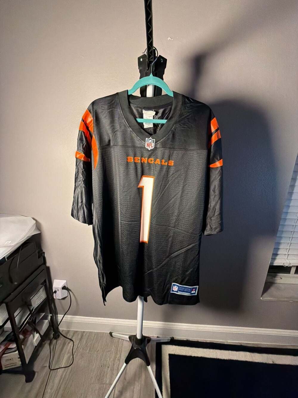Fanatics Cincinnati Bengals Ja'Marr Chase Size XLT/EG Jersey Black